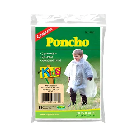 Poncho Ninos Coghlans 0242