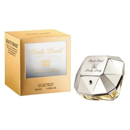 Perfume Beauty Brand 043 Lady Million Lucky Eau Parfum Feminino 80ml