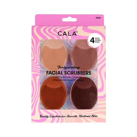 Set Cala Facial Scrubbers 4 Piezas