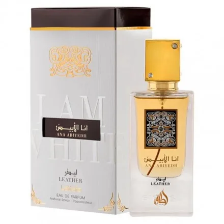 Perfume Lattafa Ana Abiyedh Leather Eau Parfum Unissex 60ml