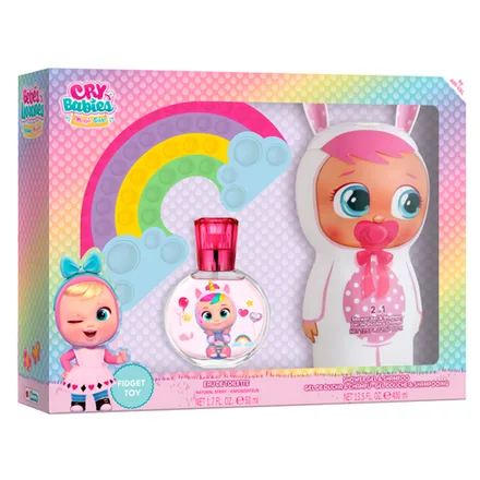 Perfume Air Val Cry Babies Edt Shower Gel Pop It 400ml 50ml