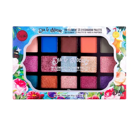 Cat Dia Noche Paleta Tri Element 15 Eyeshadow