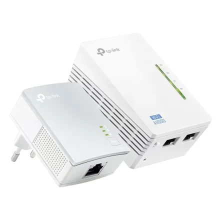 Extensor de Alcance TP-Link Powerline TL-WPA4220 WiFi AV600 300Mbps - Branco