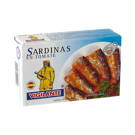 Vigilante Sardinas En Tomate 120g