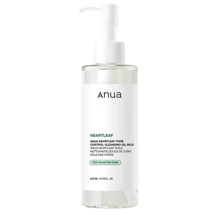 Oleo Limpeza Facial Anua Heartleaf Pore Control Cleansing Oil Mild 200ml