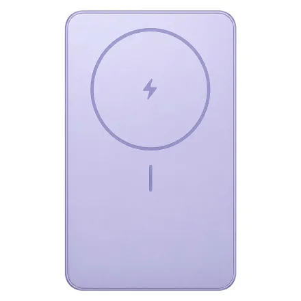 Carregador Portátil Xiaomi Magnetic WPB0507S 5000mAh - Roxo