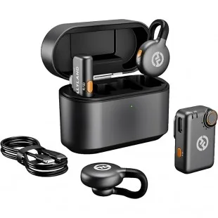 Hollyland Microfone Lark M2S Mini Combo 2TX Plus 2RX