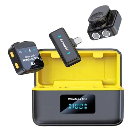 Microfono Ecopower Ep M092 Duo Lavalier