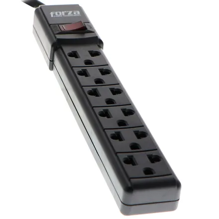 Filtro Linea Forza Ps 001B Con 6 Tomas Bivolt