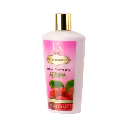 Locion Corporal Vs Secrets Of Romance Natural Strawberry 250ml