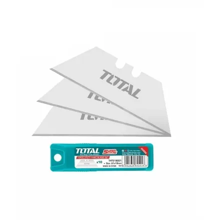 TOTAL REPUESTO BISTURI NAVAJA THT519001 19X61MM 10PCS