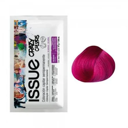 TINTA DE CABELO SEMI PERMANENTE ISSUE CRAZY FUCSIA