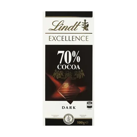 Chocolate Lindt Excellence 70 Cocoa
