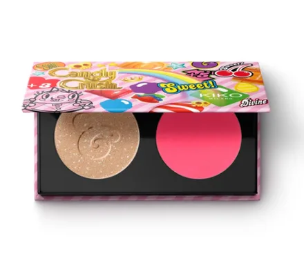 Kiko Milano Rubor Iluminador Candy Crush 02 Raspberry Riot