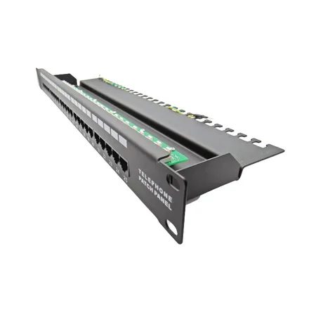 Cat 3 Patch Panel 25 Portas Voice RJ11 Jz