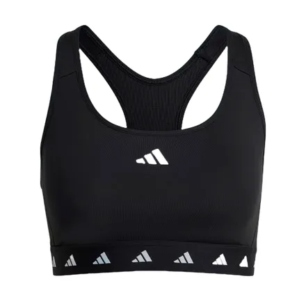 Top adidas Feminino Training PWR MS TF S-AC Preto – HN7273