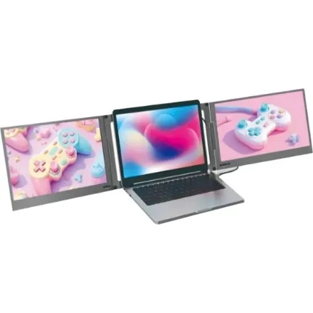 SATELLITE MONITOR PORTATIL DOBLE A-DM1501 15.6" P/NOTEBOOK
