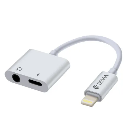 DEVIA ADAPTADOR LIGHTNING A DC3.5 WHITE