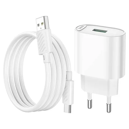 Hoco Cargador Fuente Plus Cable 1M