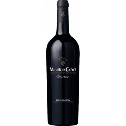 Vino Frances Tinto Baron Philippe Rothschild Reserva Mouton Cadet Saint Emilion 750ml