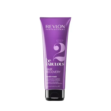 Revlon Be Fabulous Hair Recovery Keratin Mask Reparacion Step 2