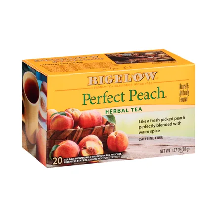 Te Bigelow Perfect Peach Caffeine Free 20 38 Gr