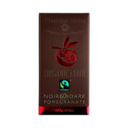 Chocolate Stella Organic Fair 60 Cocoa 100 Gr