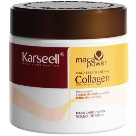 Mascara Capilar Karseell Maca Essence Repair Collagen 500ml