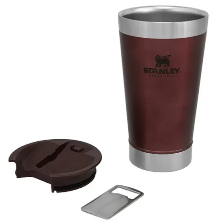 Stanley Vaso Classic Beer Pint Abridor Bordo 473ml