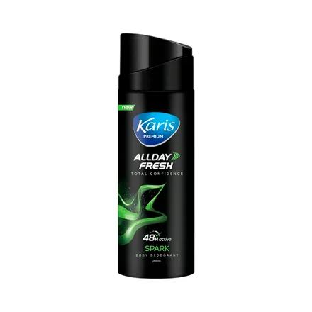 Desodorante Corporal Karis Allday Fresh Spark 200ml