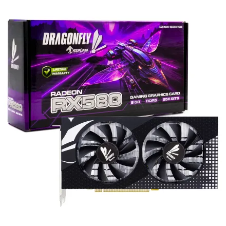 Placa Video Keepdata Dragonfly Gaming Radeon Rx 580 Gddr 5