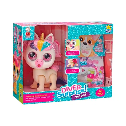 Juguete Divertoys Diver Surprise My Pet 8226 Surtido 1 Pieza
