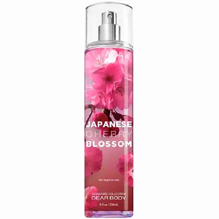 Colonia Dear Body Fine Frag Mist Cherry Blossom Feminino 236ml