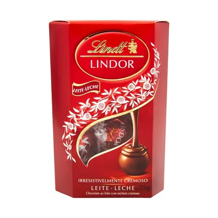 Chocolate Lindt Lindor Leche Bombones 75GR