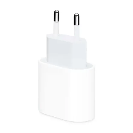 Carregador Apple MD3J4ZM 20W USB-C para iPhone - Branco