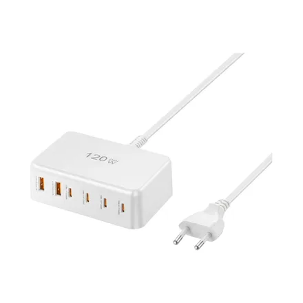 Estación De Carga Smart Vision Yms 120 W White