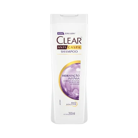 Shampoo Clear Women Anticaspa Hidratacion Intensa 200ml