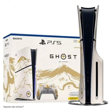 PS5 Slim Ghost Of Yotei Limitada Cfi 4K 1TB