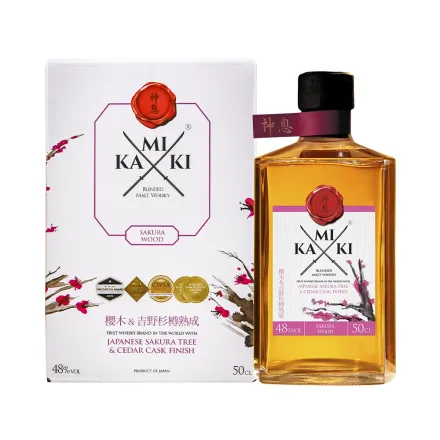 Whisky Kamiki Sakura Wood Blended 500ml