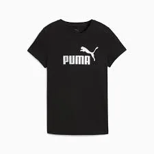 PUMA REMERA FEM ESS METALLIC LOGO TEE 63153651 BLACK (T) XS