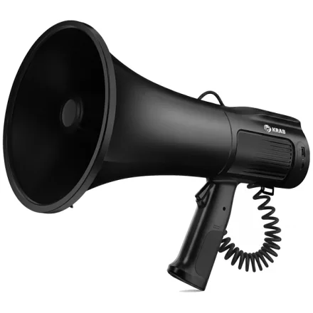 Megafone Krab Kbmer 25 Sirene Auxiliar