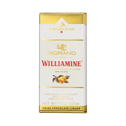 Chocolate Goldkenn Williamine Morand Liquor 100 Gr