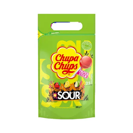 Bolsa Chupa Chups Sour 300g