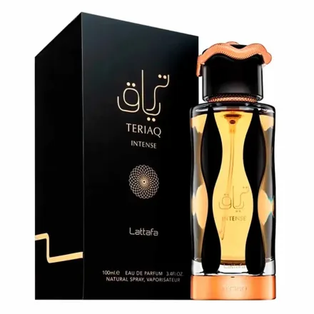 Perfume Lattafa Teriaq Intense Eau Parfum Unissex 100ml
