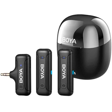Microfono Boya By WM3T M2 Mm Trs 2TX Plus 1RX