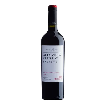 Vino Argentino Tinto Alta Vista Classic Cabernet Sauvignon 750ml