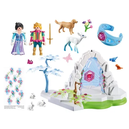 Playmobil Magic Portal Cristal Al Mundo Del Invierno 9471