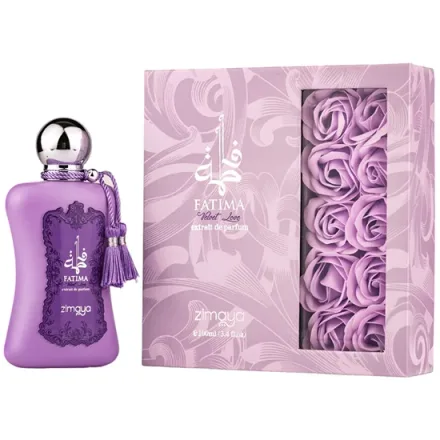 Perfume Zimaya Fatima Velvet Love Extrait Parfum Feminino 100ml