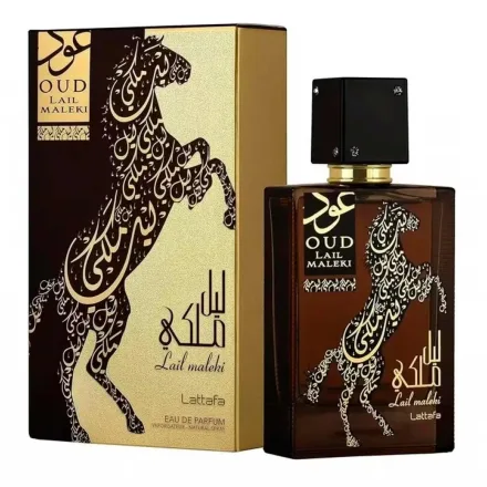 Perfume Lattafa Oud Lail Maleki Eau Parfum Unissex 100ml