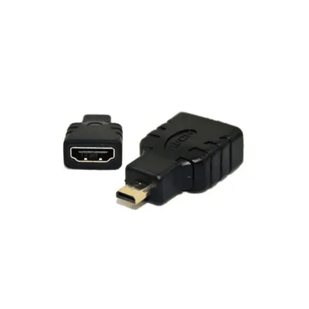 ADAPTADOR HDMI FÊMEA PARA MICRO HDMI MACHO